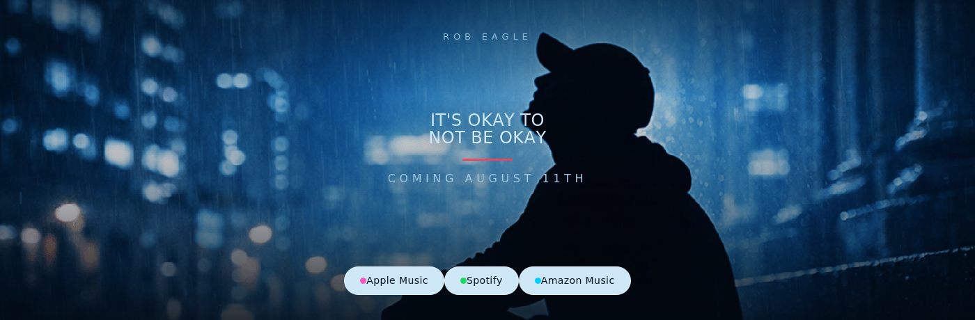 It's Okay to Not Be Okay by Rob Eagle